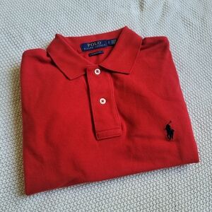 Ralph Lauren Red Classic Fit Polo